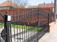 Kovácsoltvas kertkapu referencia 1 Bo-Jász Kft