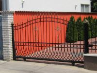 Kovácsoltvas kertkapu referencia 4 Bo-Jász Kft