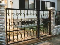 Kovácsoltvas kertkapu referencia 6 Bo-Jász Kft